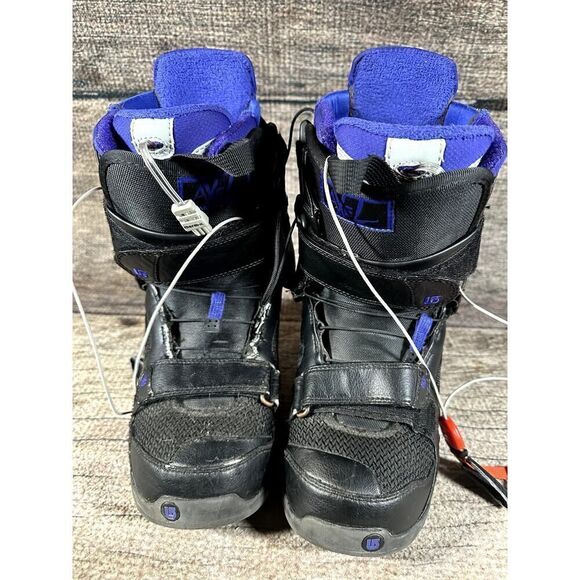 BURTON Axel Imprint 1 One Boa Snowboard Boots Black Women's Size 6 - Picture 2 of 11